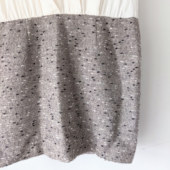 Rebecca Taylor Metallic Tweed Combo Dress - Picture 5 of 9